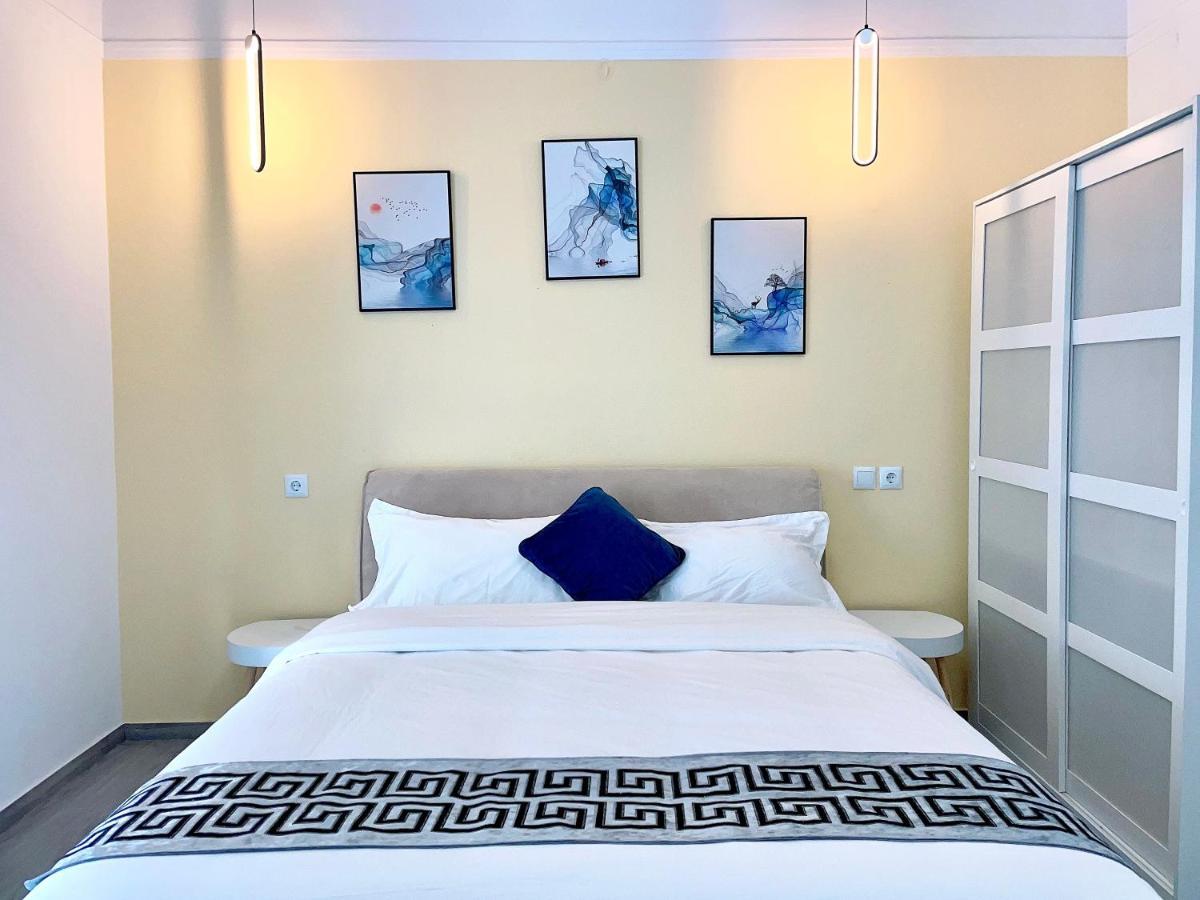 Uoohome7 Garden Green And Navy Athens Luaran gambar